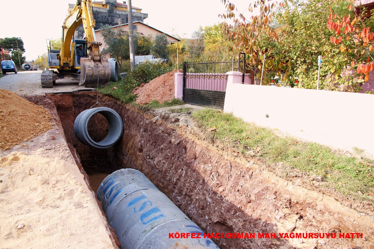 Kocaeli'de Yağmursuları Kontrol Altında:Yağmursuyu Kollektör Hatları