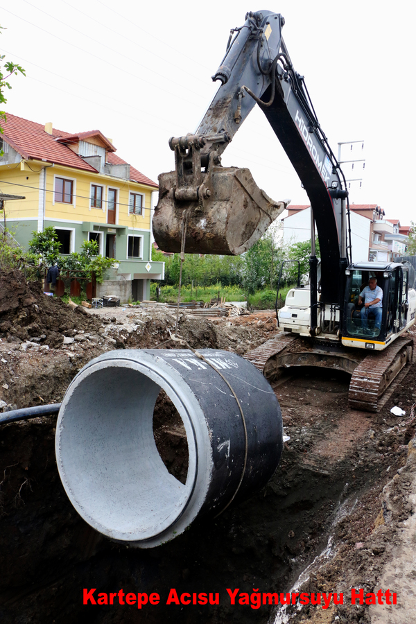 Kocaeli'de Yağmursuları Kontrol Altında:Yağmursuyu Kollektör Hatları